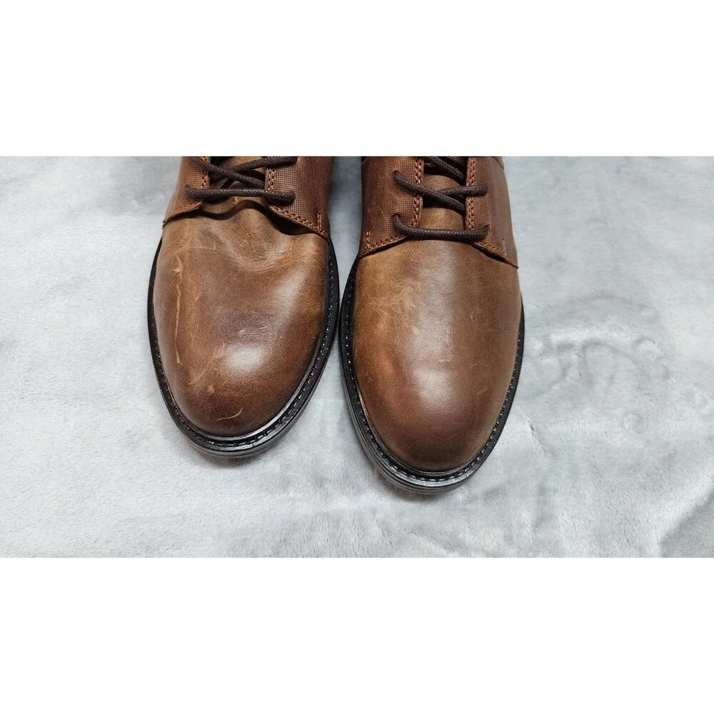 Bull Boxer Men's Size 10 Cognac Kullen Boot Shoes Leather Made‎ New without Box